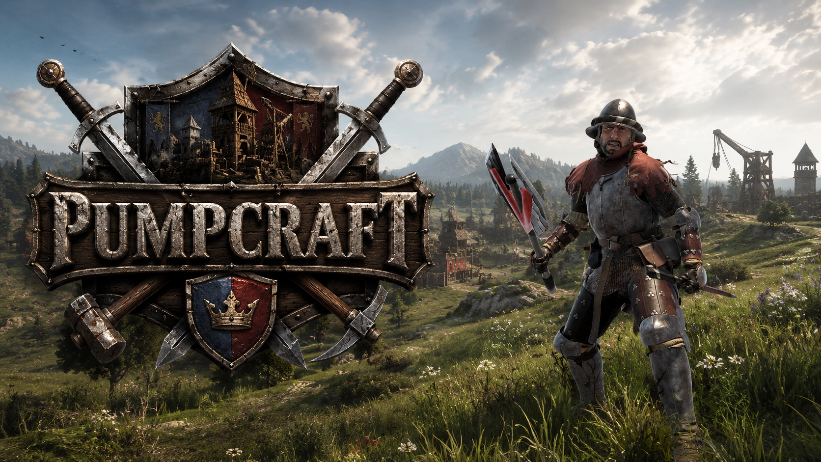 PumpCraft medieval survival gameplay